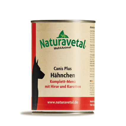 Canis Plus Hähnchen Komplett-Menü 400g Canis Plus Hähnchen Komplett-Menü 400g